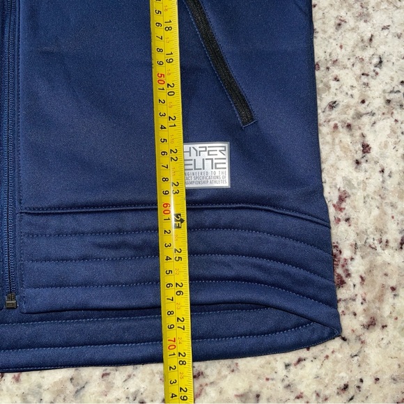 Nike Therma-Fit Hyper Elite Hooded Jacket Men Small Full Zip Performance Run EUC - Picture 10 of 14